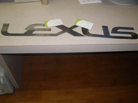 Custom Logo Text – Laser Cutting