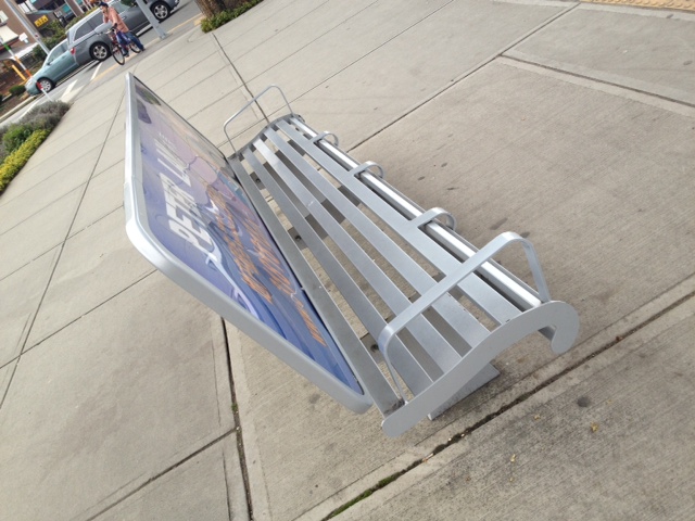 Custom Laser-Cut Bench